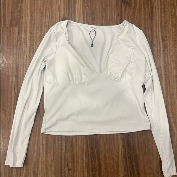 Garage Tops - Garage White Long Sleeve Blouse